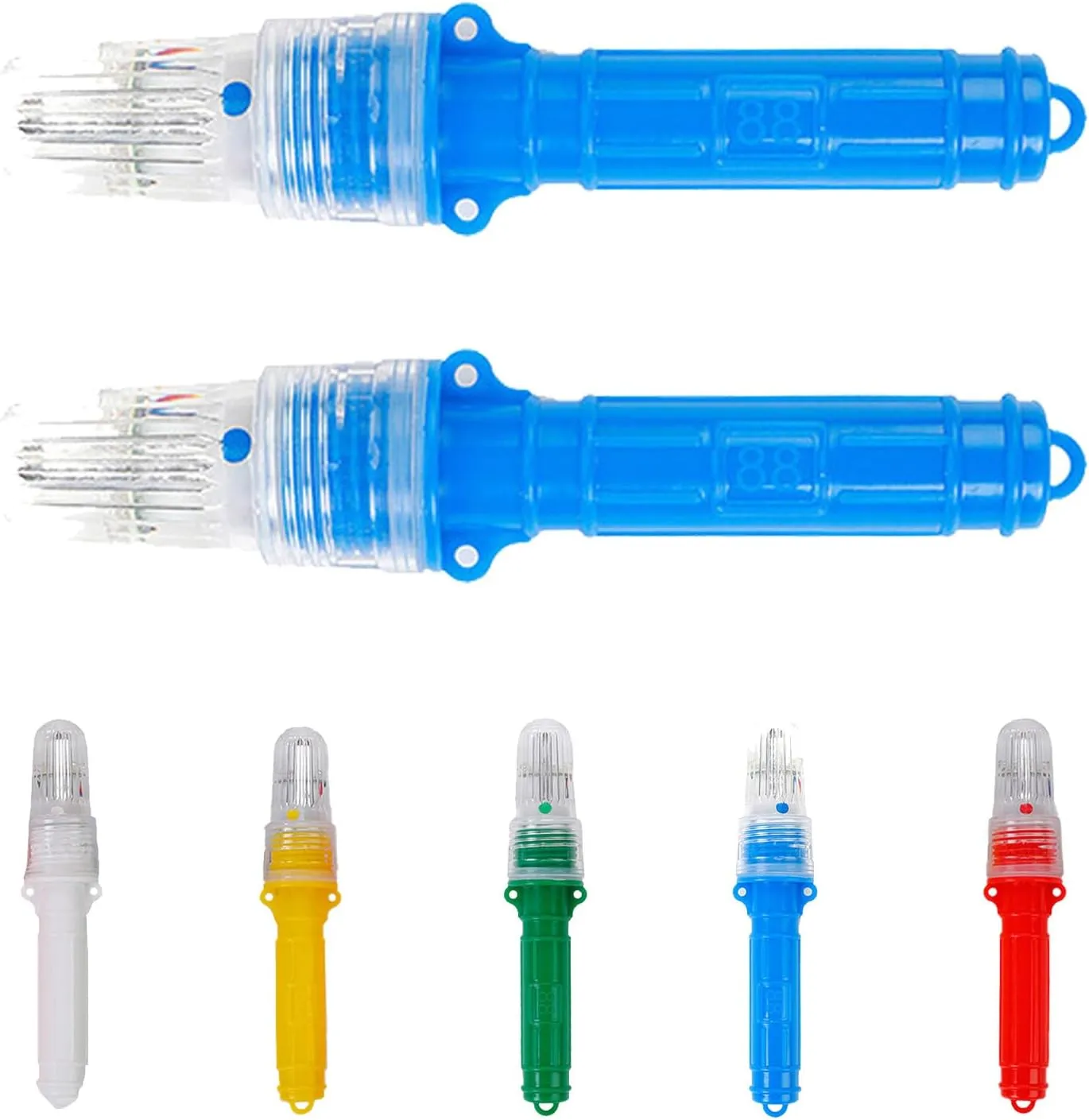 2 PCS Boat Flares  Boat Flares Coast Guard Approved Marine | Waterproof Emergency Signals for Fishing Nets, Buoys & Boats (Blue)