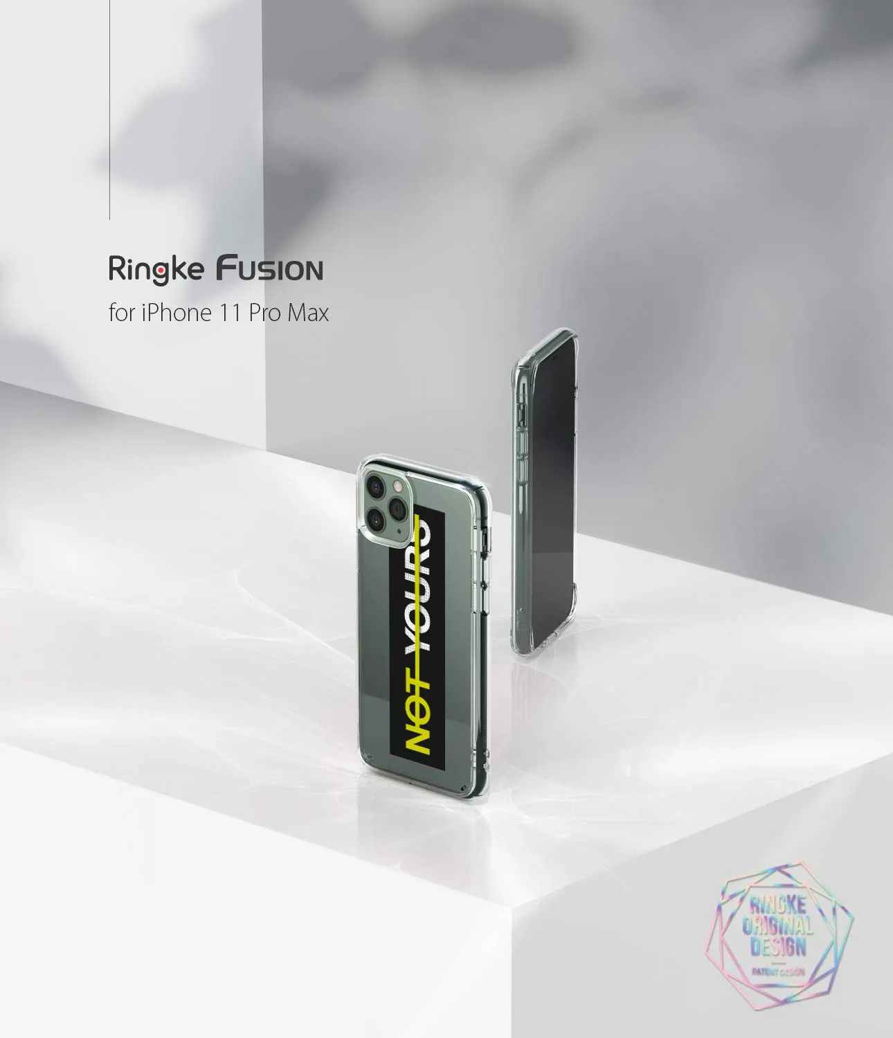 Apple iPhone 11 Pro Max Back Cover Case | Fusion Design - NOT YOURS
