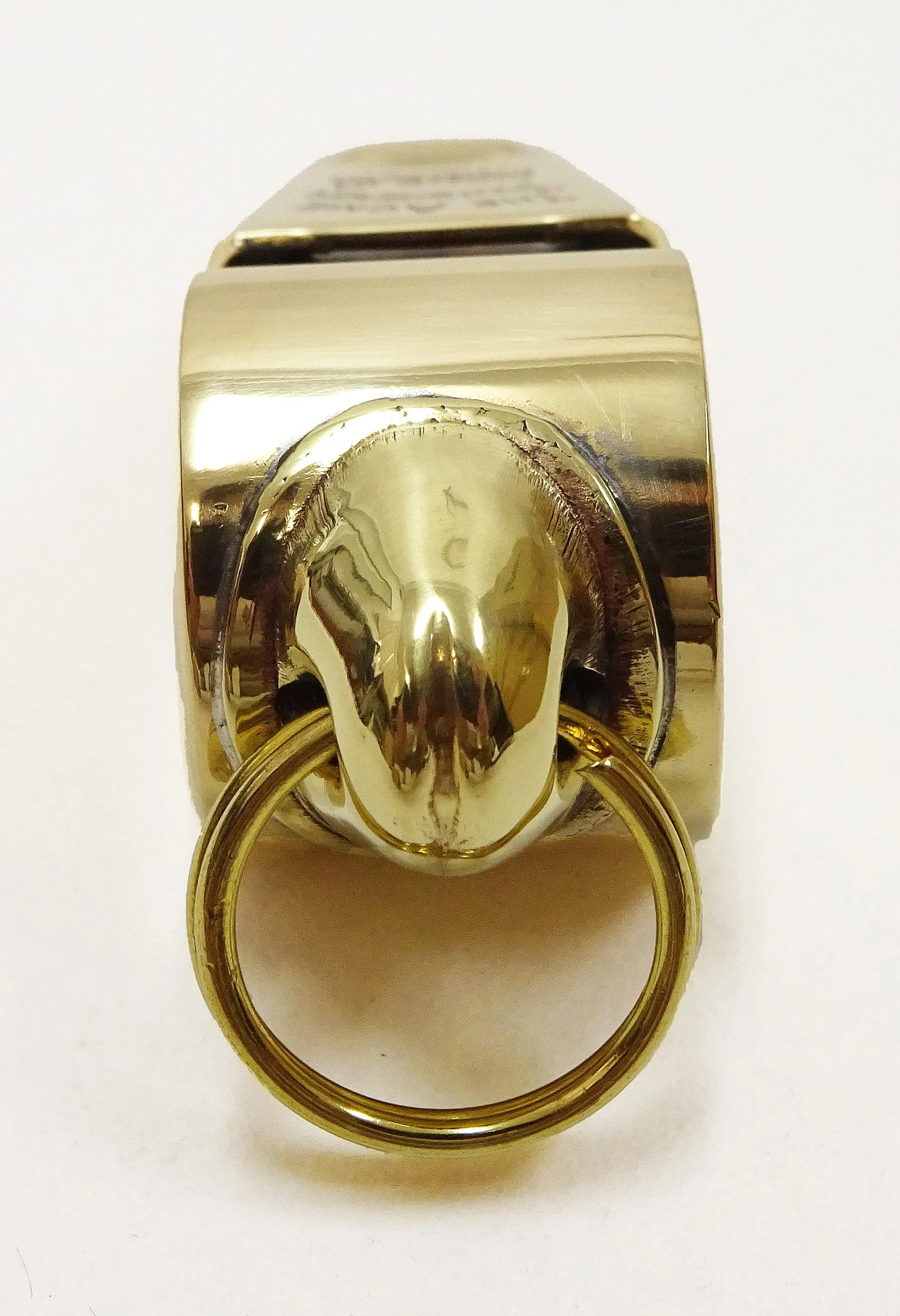 Buzz Rickson Whistle Acme Thunderer WWII Military Air Force Pilot Style Brass Whistle with Split Ring BR02763