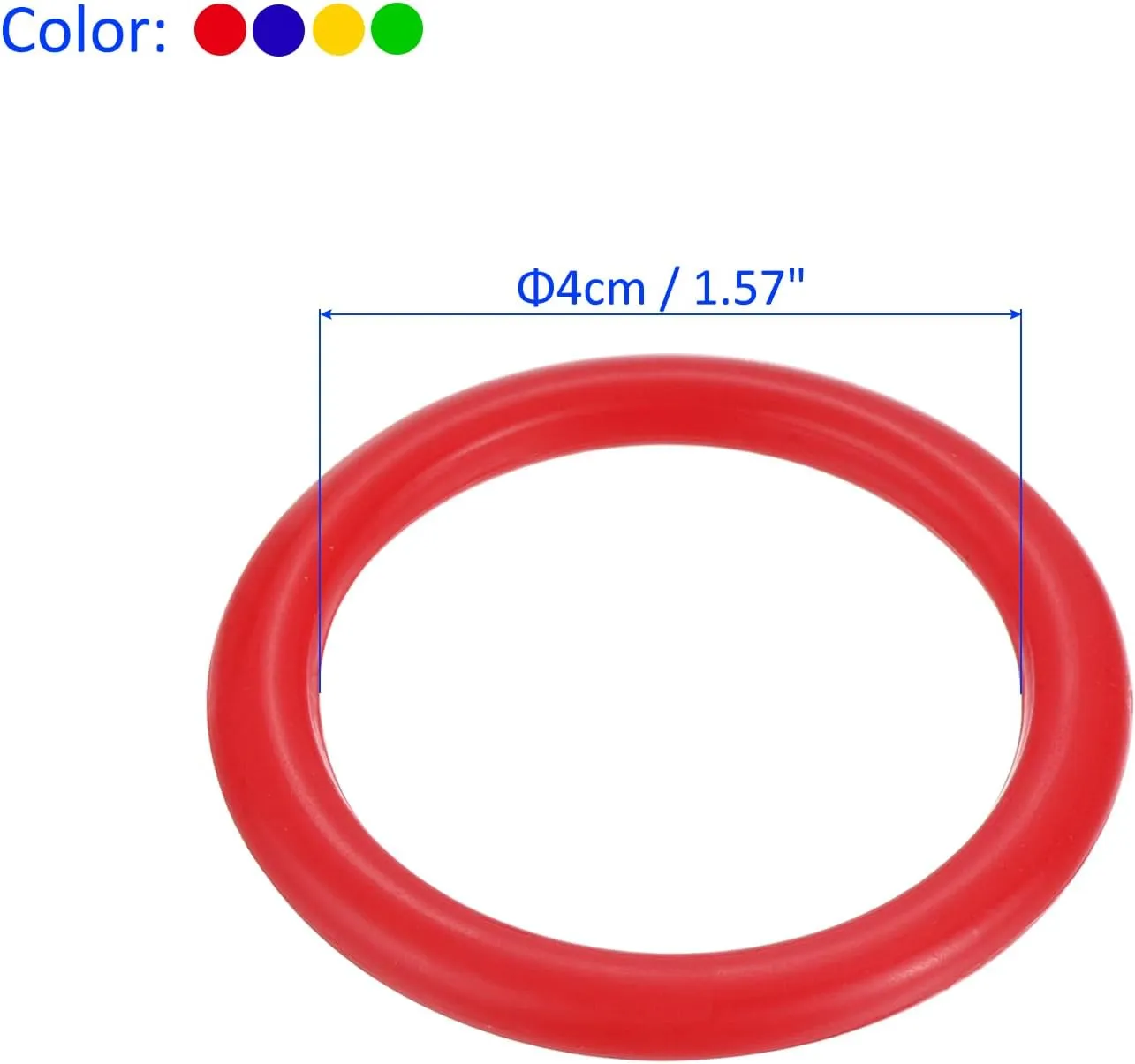 Carnival Toss Rings - Plastic Round Throw Hoops, Apply to Parties/Interactive Game