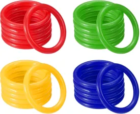 Carnival Toss Rings - Plastic Round Throw Hoops, Apply to Parties/Interactive Game