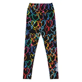 JoJo Siwa Hearts High-Waisted Leggings