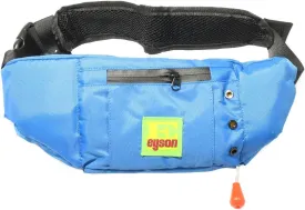 Premium Belt Pack PFD Universal 33G Manual Waist Inflatable Lifejacket Survival Buoyancy Adult Life Jacket Vest - Blue