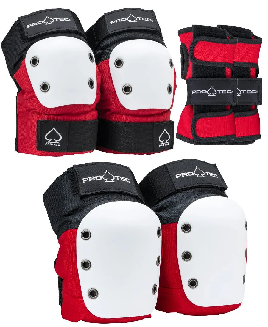 Pro-Tec Jr. Knee/Elbow/Wrist Combo Pad Set