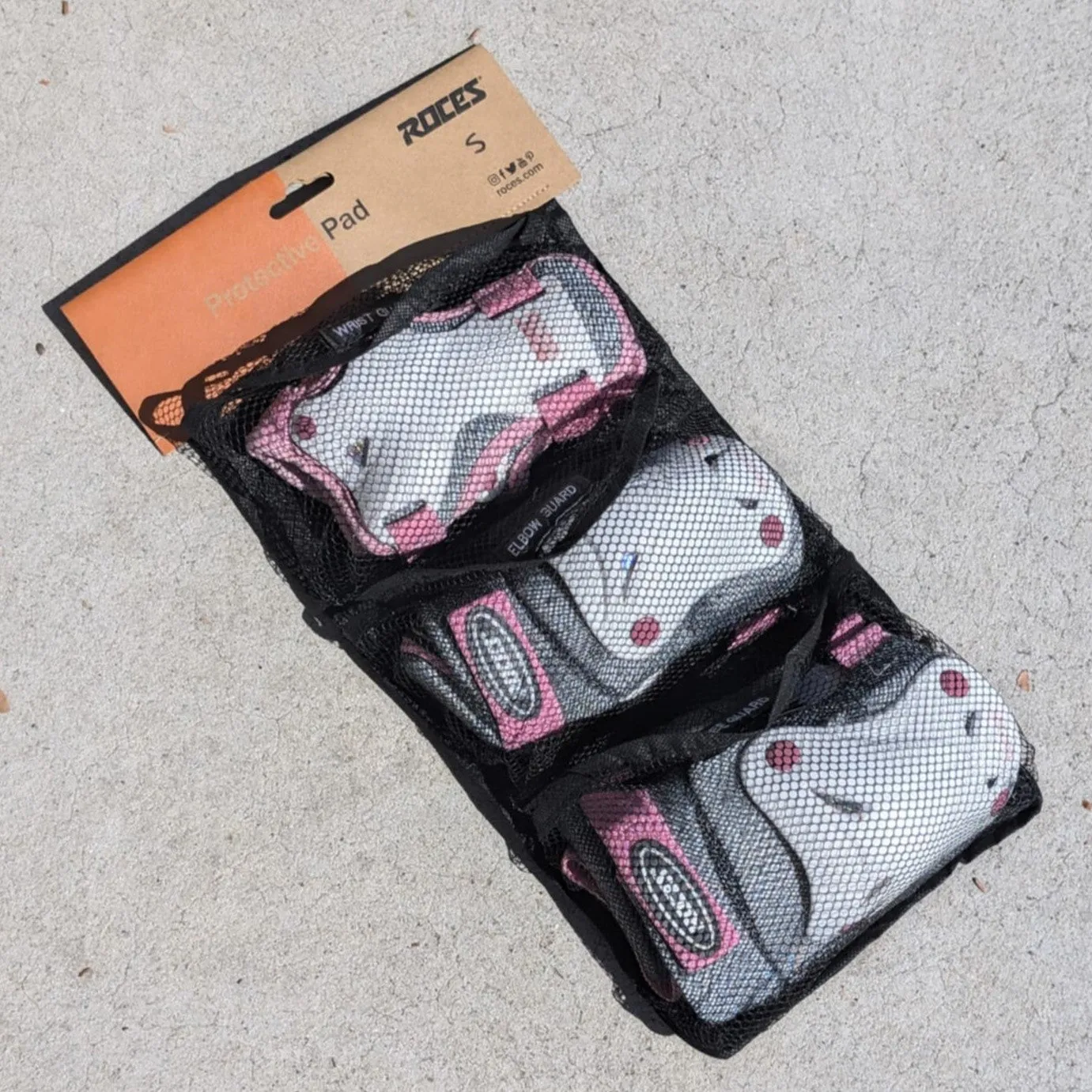 Roces Junior Ventilated Pink 3 Pack