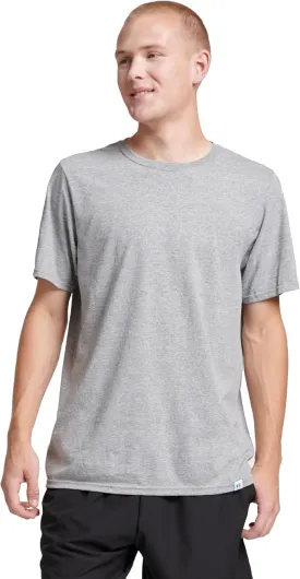 Russell Athletic Men's Dri-Power Cotton Blend Short Sleeve Tees, Moisture Wicking, Odor Protection, UPF 30 , Sizes S-4x