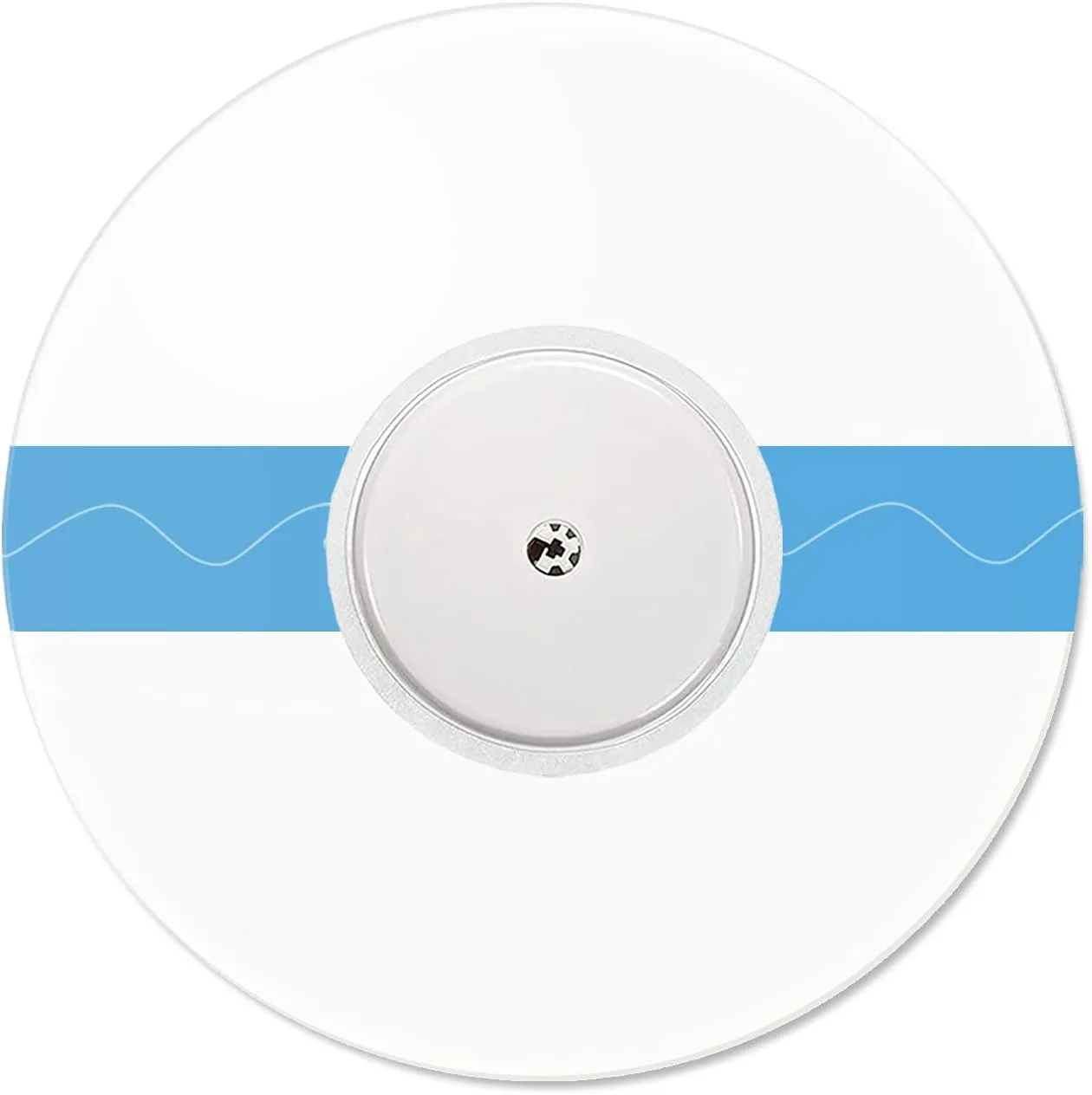 Sensor Covers for Libre 1/2, 55 Pack Waterproof Adhesive Patches,Transparent Tape Long Lasting-Without Hole-HECHUAN