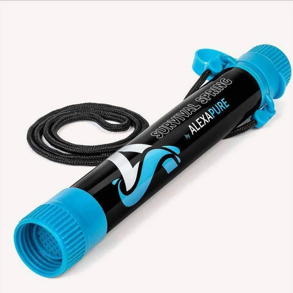 Survival Spring Personal Water Filter by Alexapure