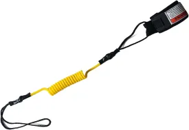 Uncles Stand-Up Paddle Board Surfboard Coiled Leash Leash Hand Rope Wrist Strap with Adjustable Ankle Cuffs for Paddleboard