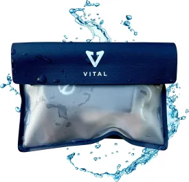Waterproof Wallet Key Holder Pouch for Swimming & Surfing - Water & Rain Proof Car Key Fob Case - Small Dry Bag with Adjustable Wrist Ankle Strap