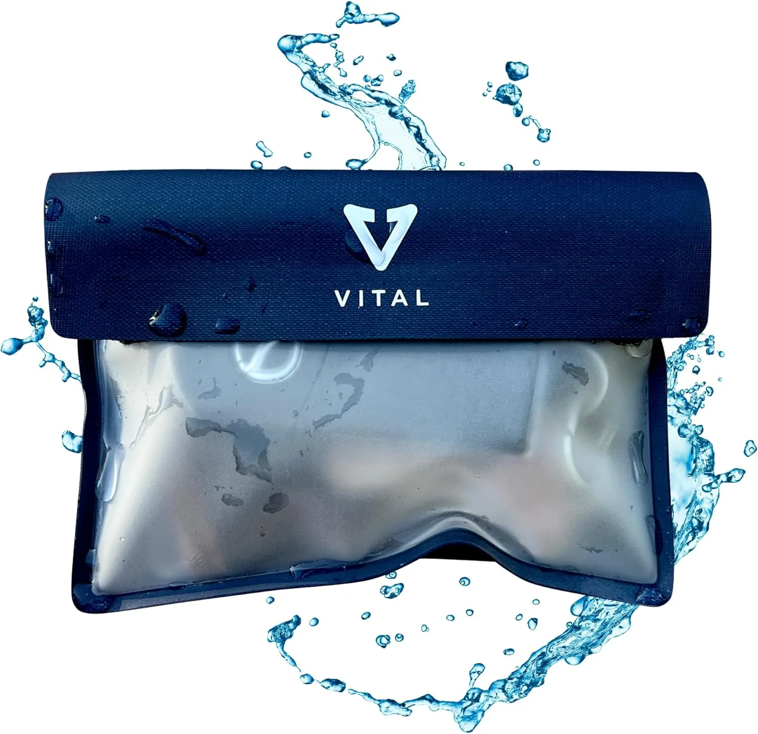 Waterproof Wallet Key Holder Pouch for Swimming & Surfing - Water & Rain Proof Car Key Fob Case - Small Dry Bag with Adjustable Wrist Ankle Strap