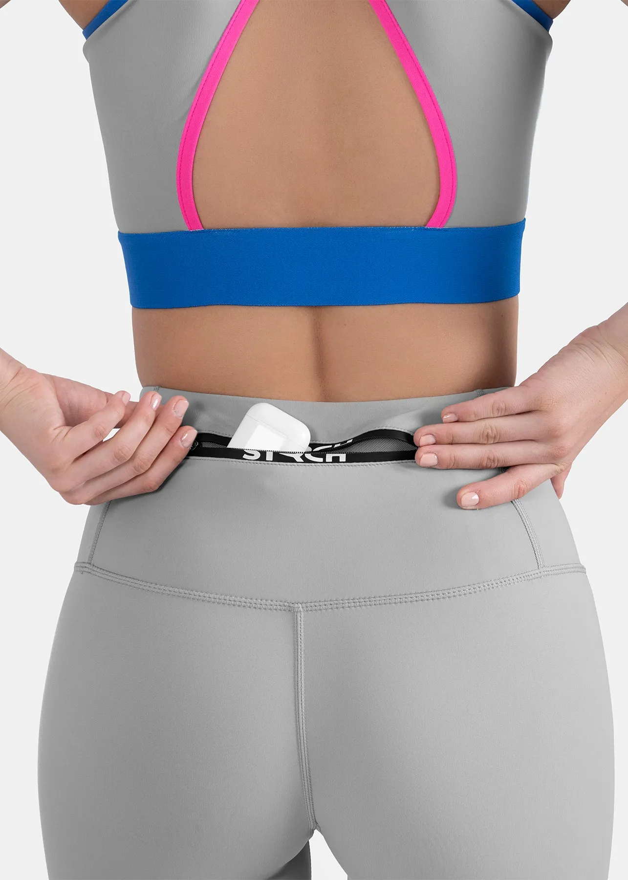 Women's Tri-Color High Waist Leggings