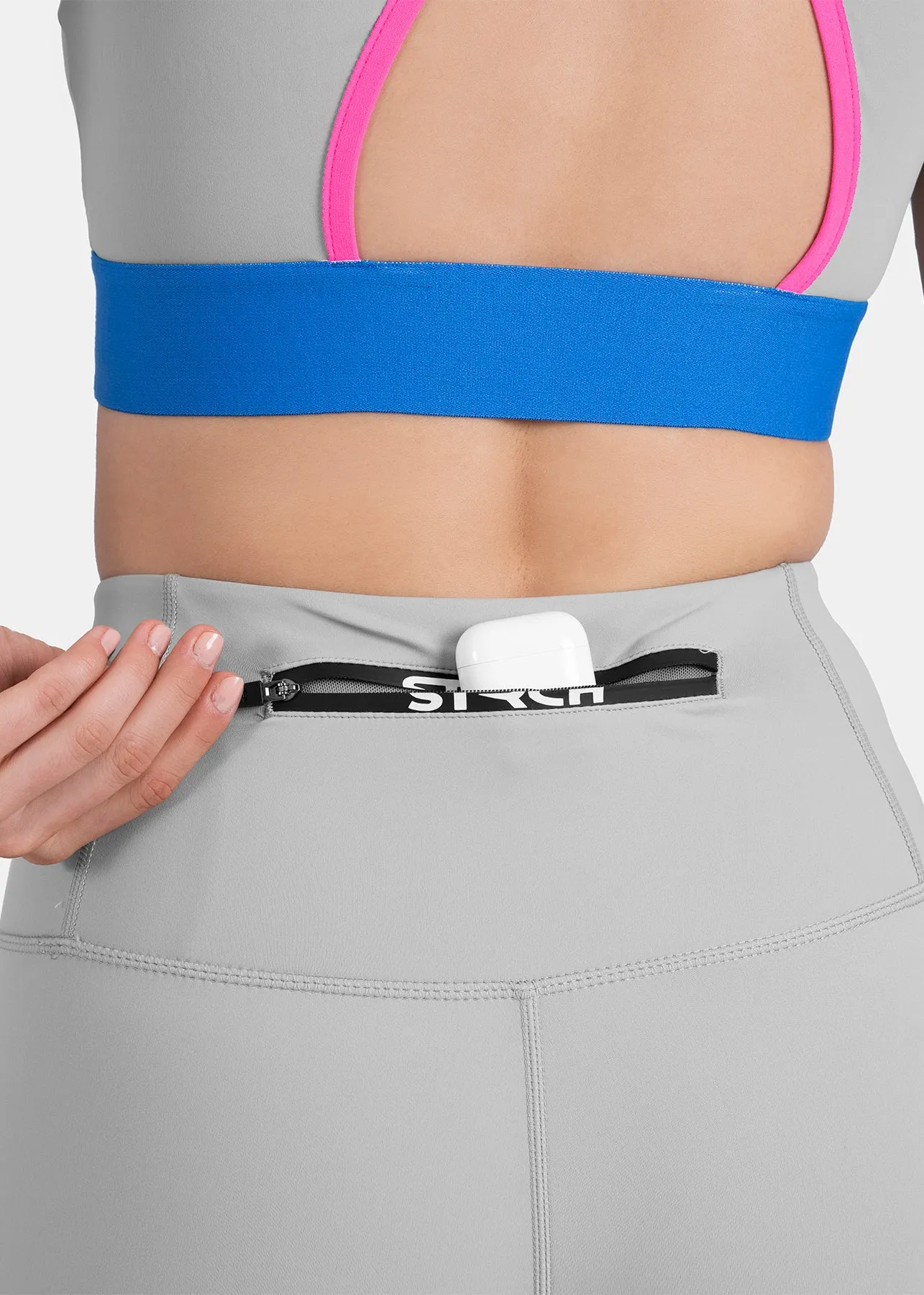 Women's Tri-Color High Waist Leggings